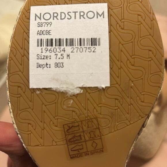 Stuart Weitzman Alex Platform Wedge Sandal NWT 7.5 $495 - Picture 6 of 6